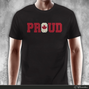 Cool Canadian T-Shirt | T-shirt Design by gekgrfx