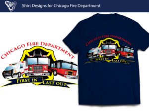 T-shirt Design by Shemet for Chicago-Fire-Shop.de | Design: #10820352