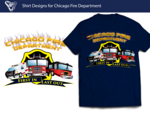 T-shirt Design by Shemet for Chicago-Fire-Shop.de | Design: #10821285