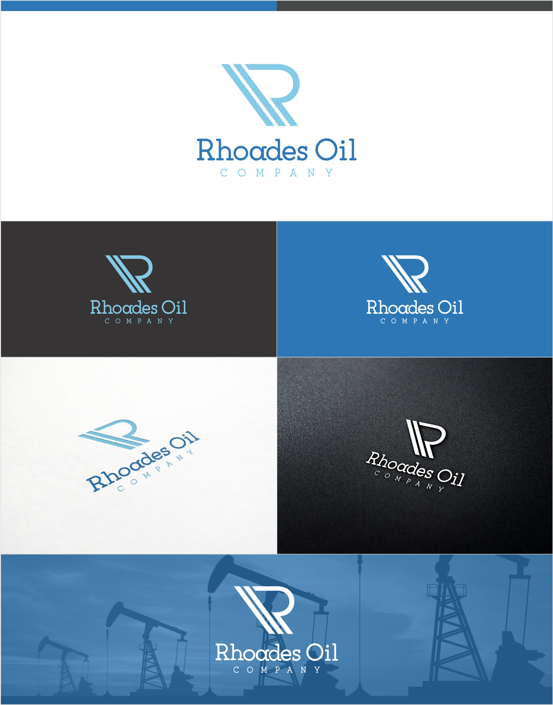Logo-Design von DG für Rhoades Oil Company | Design #10889318