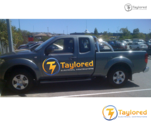 Logo Design by King Cozy for Taylored Electrical Contractors | Design: #10862899