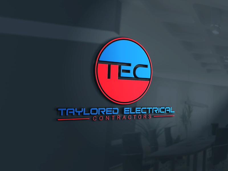 Logo Design by Mehedi Hasan ™ for Taylored Electrical Contractors | Design #10798757