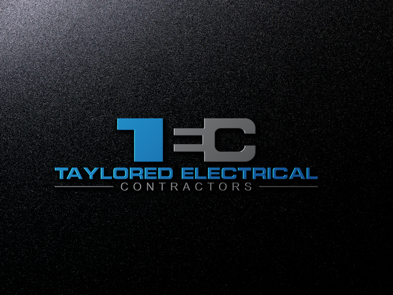 Logo Design by Mehedi Hasan ™ for Taylored Electrical Contractors | Design #10798758