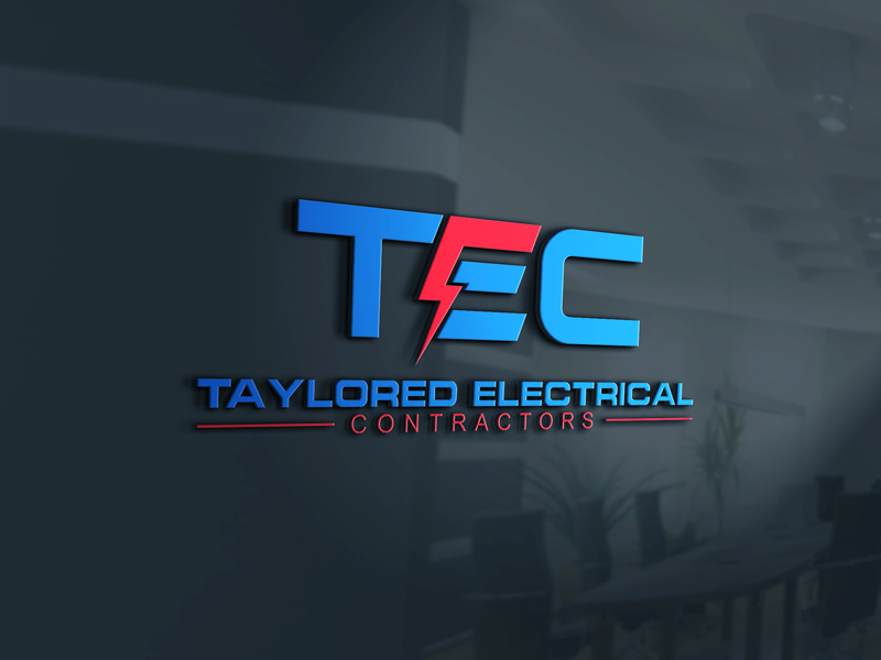 Logo Design by Mehedi Hasan ™ for Taylored Electrical Contractors | Design #10798760