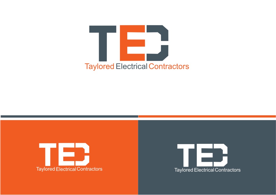 Logo Design by Gilang Pratama for Taylored Electrical Contractors | Design #10799401
