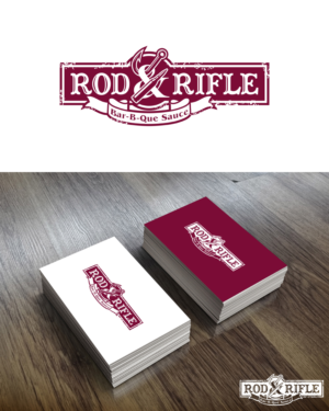 Logo Design by MoonFeather for Rod & Rifle Bar-B-Que Sauce | Design #10817789