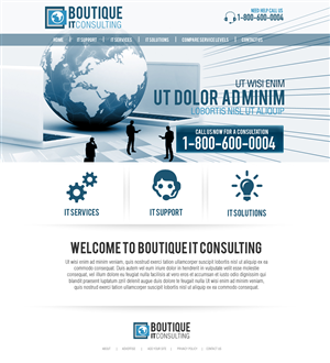 Custom Wordpress Theme - Original and Professional | Design Wordpress par Behriatech