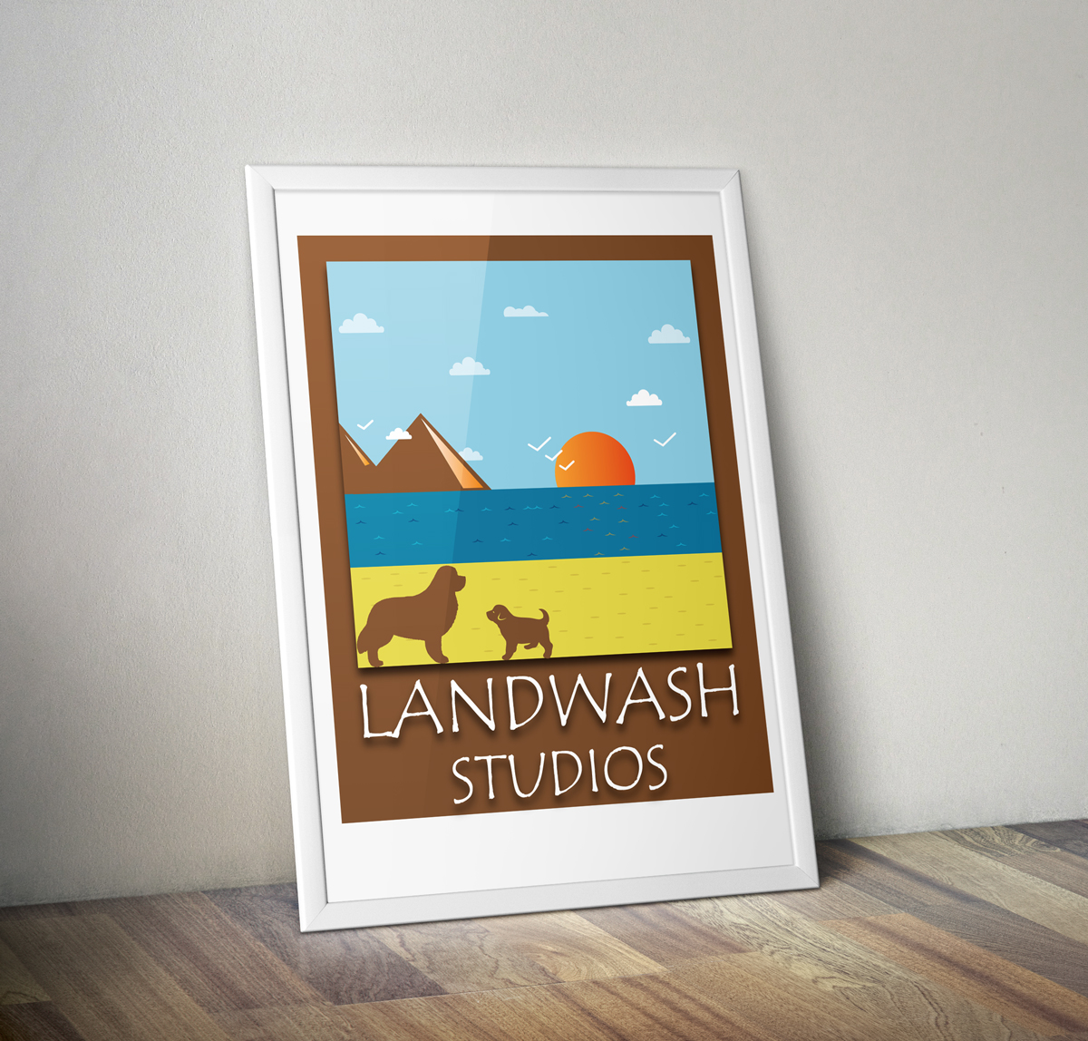 Logo Design by Sonani for Landwash Studios | Design #10803177