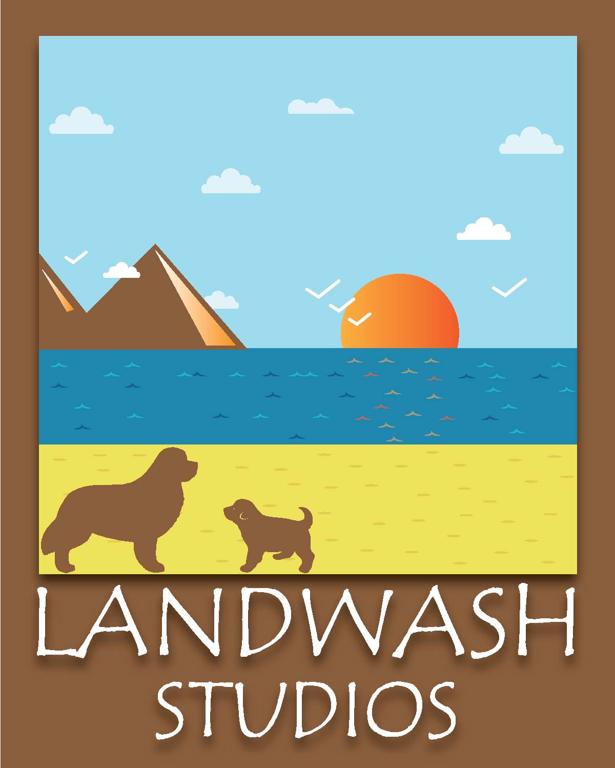 Logo Design by Sonani for Landwash Studios | Design #10811620