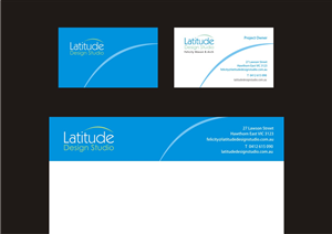 Business Card Design by Fusion Creatives for Latitude Design Studio | Design: #2282668