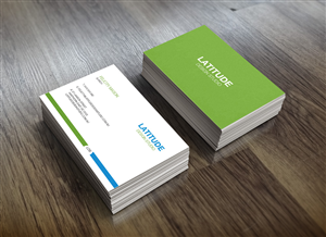 Business Card Design by Hammad Siddiqui for Latitude Design Studio | Design: #2260245