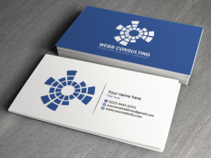 Design de Carte de Visite par Sandaruwan pour webb consulting | Design #10846217