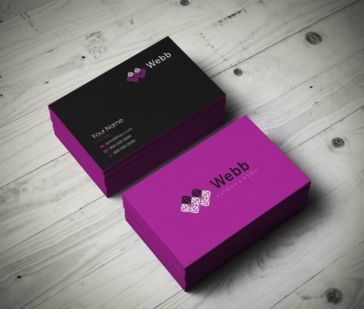 Visitenkarten-Design von Riz' für webb consulting | Design #10804545