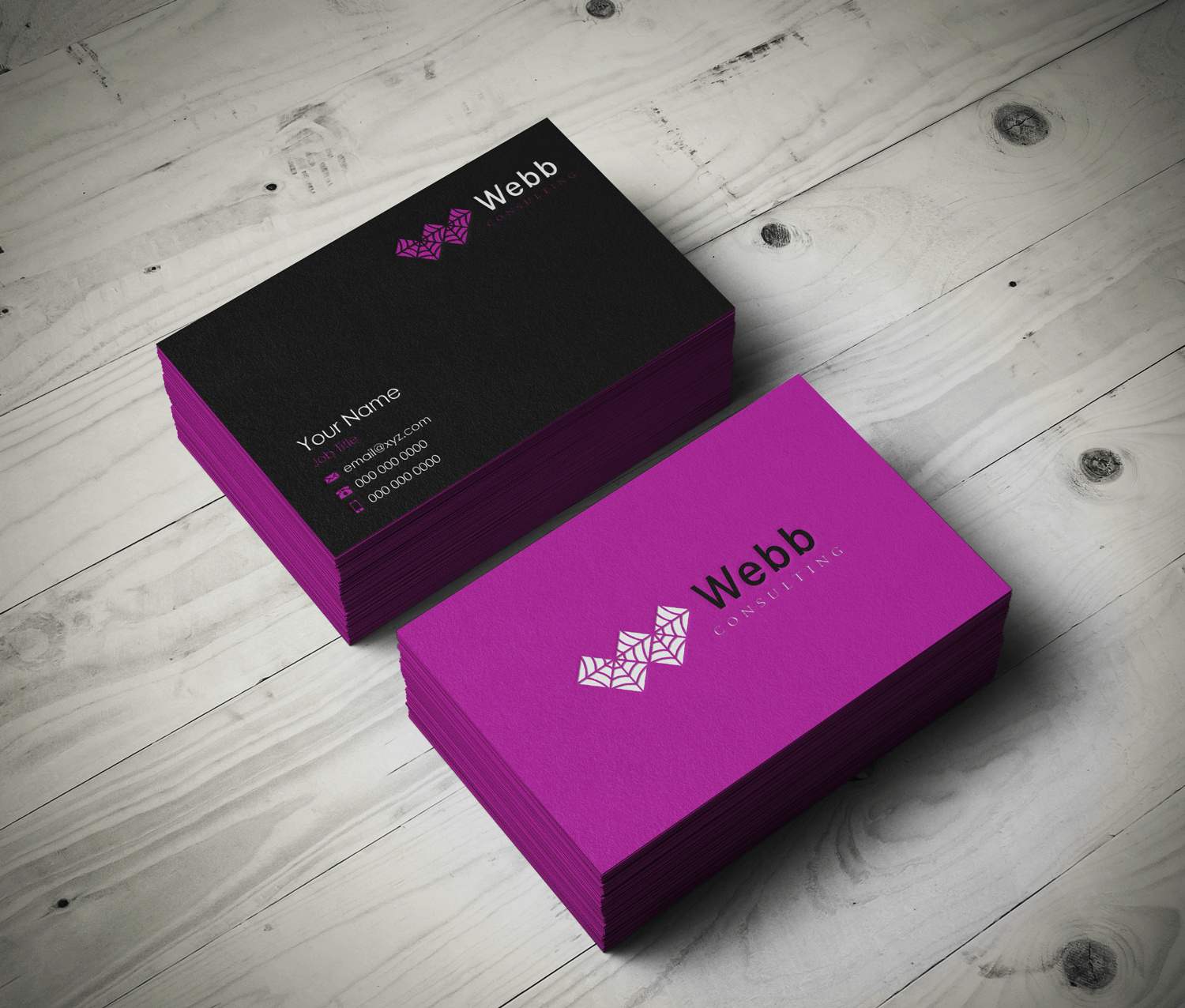 Business Card Design by Riz' for webb consulting | Design #10847245