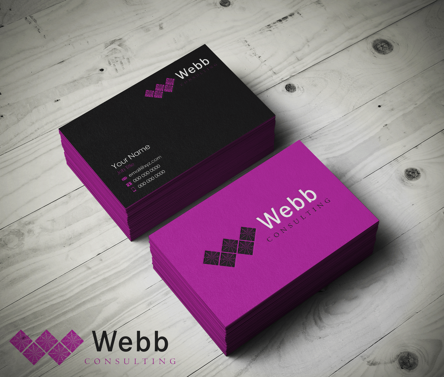 Design de Carte de Visite par Riz' pour webb consulting | Design #10848786