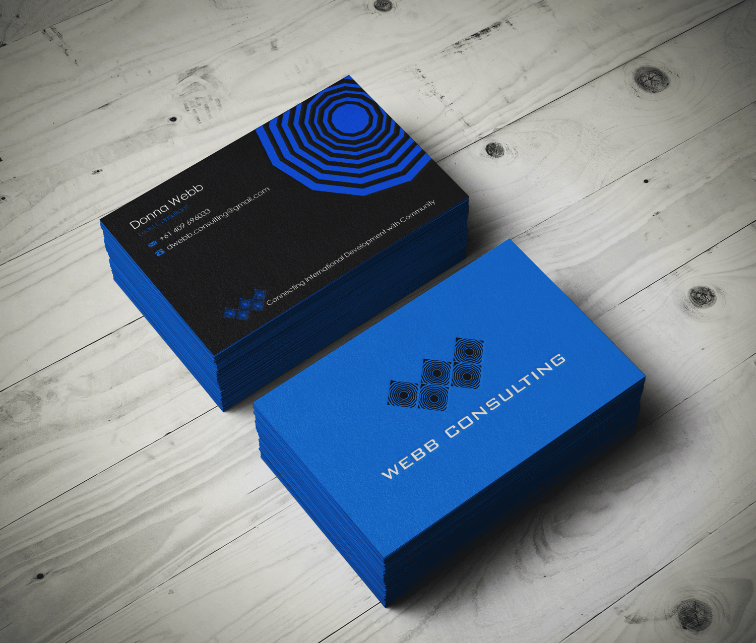 Visitenkarten-Design von Riz' für webb consulting | Design #10874278