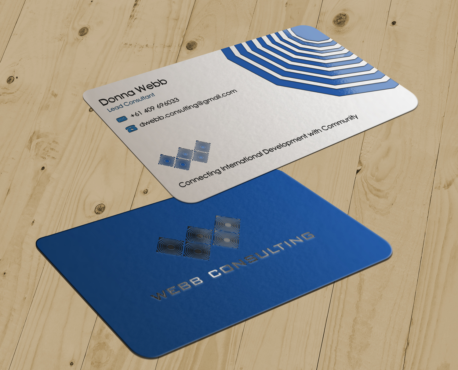 Visitenkarten-Design von Riz' für webb consulting | Design #10907060