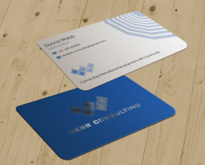 Business Card Design by Riz' for webb consulting | Design: #10919287