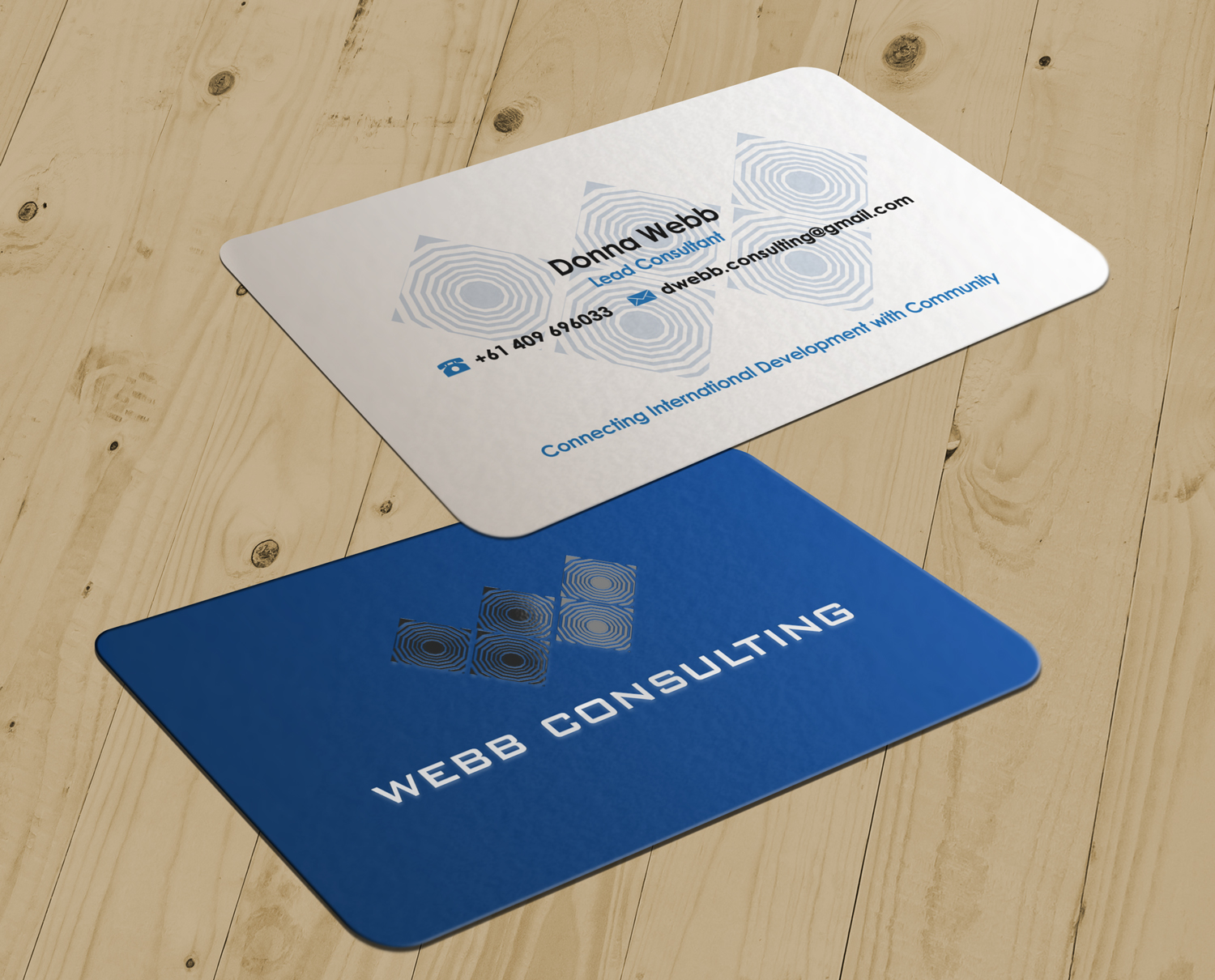 Visitenkarten-Design von Riz' für webb consulting | Design #10922271