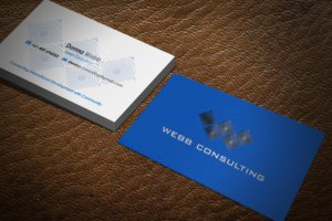 Business Card Design by Riz' for webb consulting | Design: #10923654