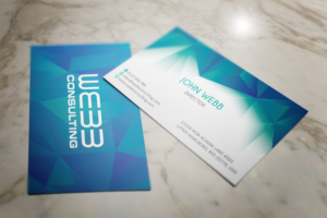 Design de Carte de Visite par Grafactory pour webb consulting | Design : #10837289