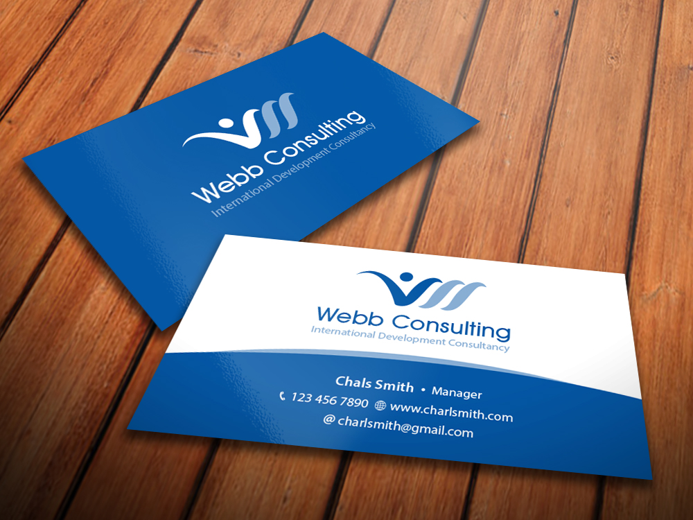 Business Card Design by PD Studios for webb consulting | Design #10812063