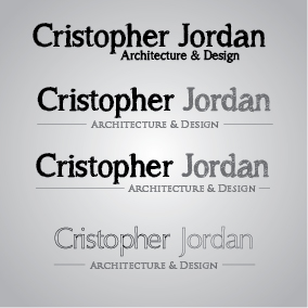 Logo Design by Buly for Christopher Jordan Architecture & Design | Design #10807831
