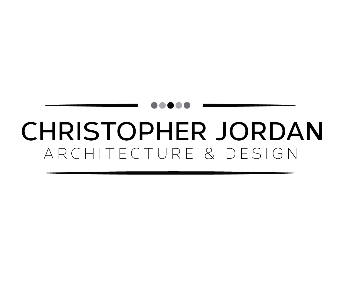 Logo Design by isabel paoli for Christopher Jordan Architecture & Design | Design #10878572