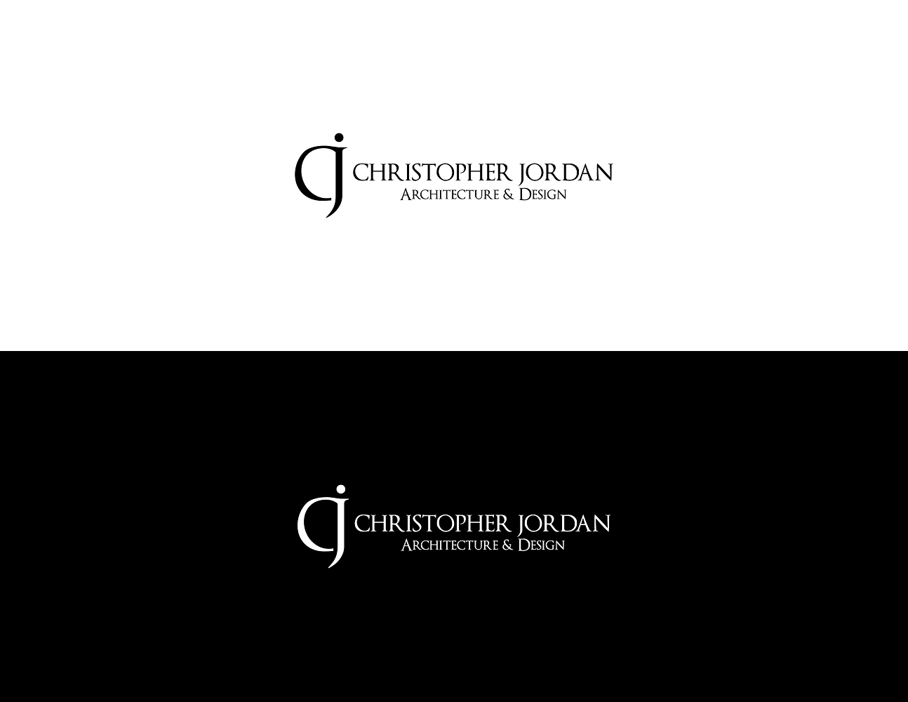 Logo Design by Verified artistry (Design garden) for Christopher Jordan Architecture & Design | Design #10819889