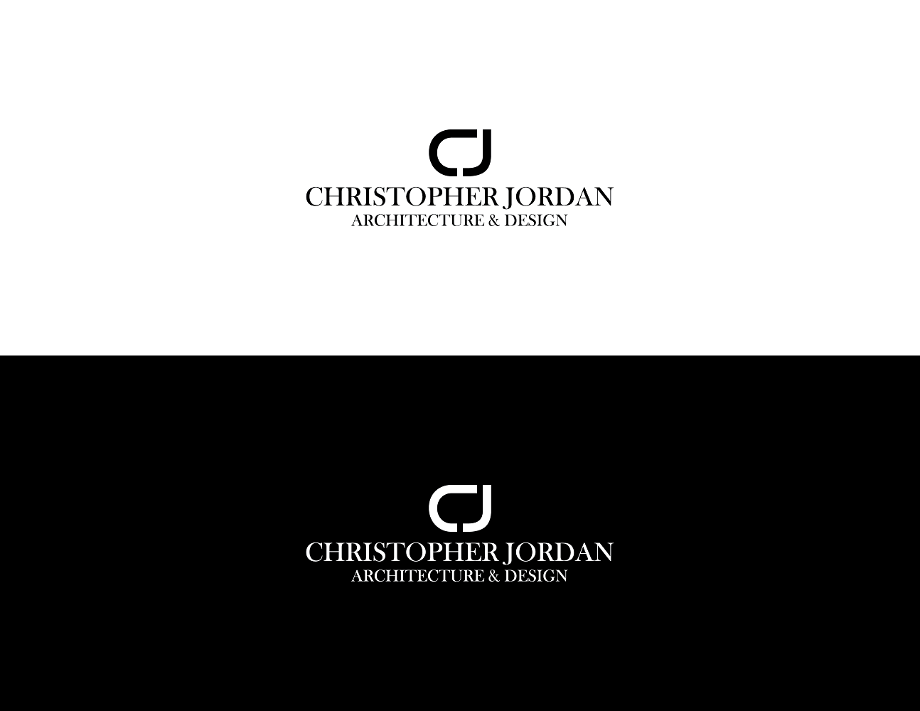Logo Design by Verified artistry (Design garden) for Christopher Jordan Architecture & Design | Design #10819895