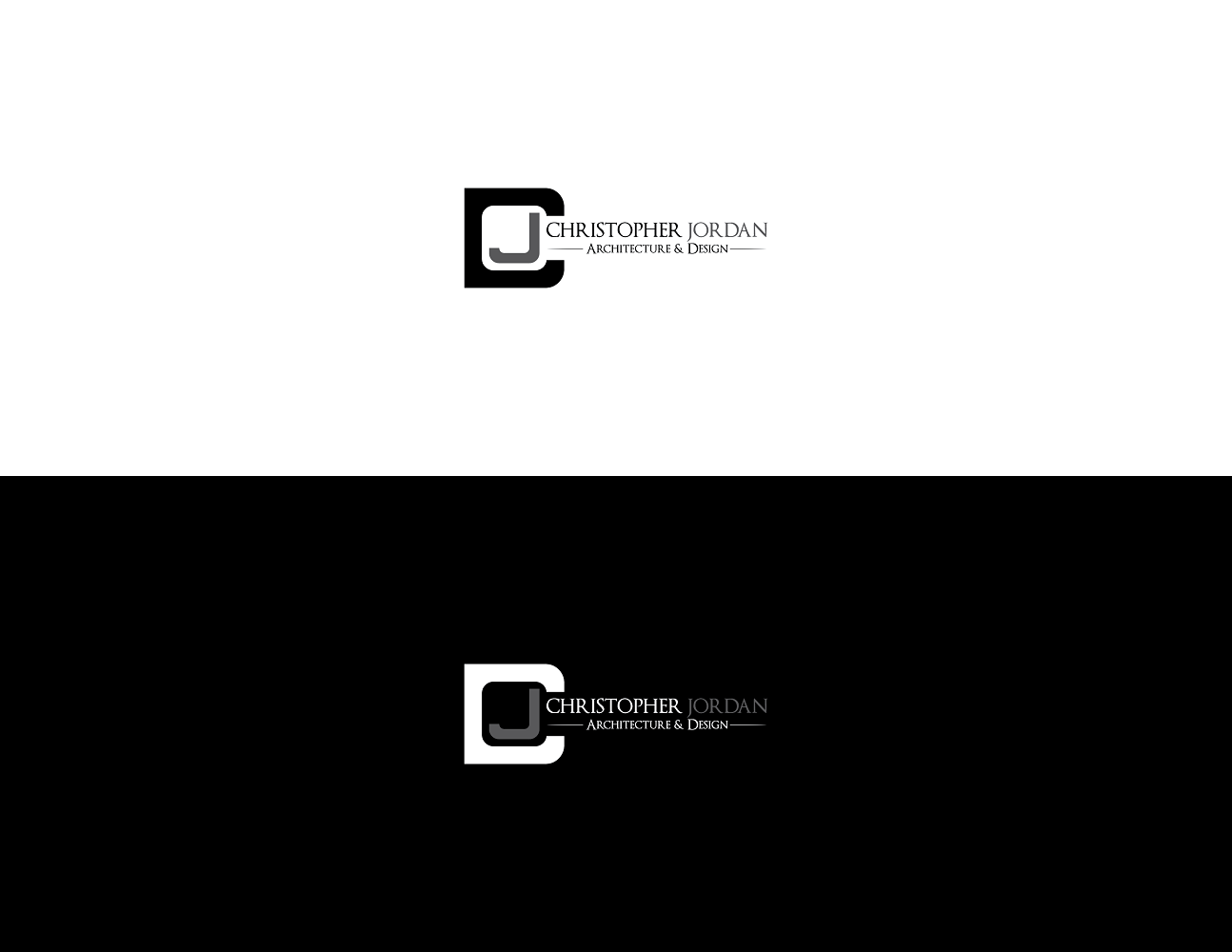 Diseño de Logo por Verified artistry (Design garden) para Christopher Jordan Architecture & Design | Diseño #10819897