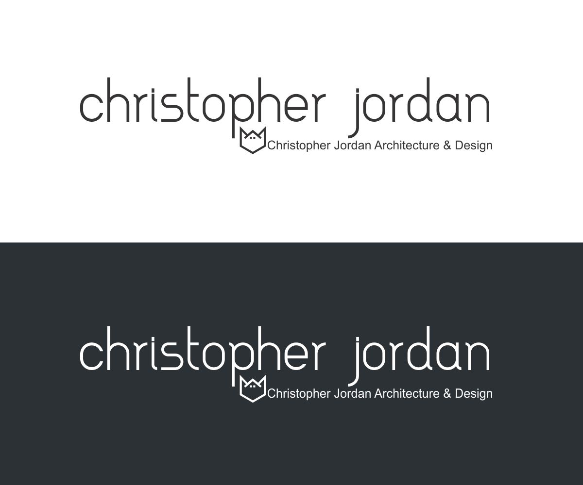 Diseño de Logo por Althof para Christopher Jordan Architecture & Design | Diseño #10842756