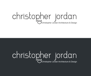 Diseño de Logo por Althof para Christopher Jordan Architecture & Design | Diseño: #10842756