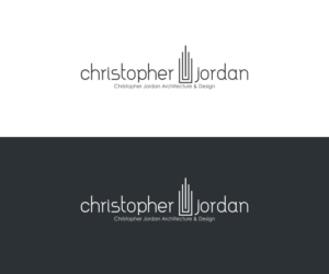 Diseño de Logo por Althof para Christopher Jordan Architecture & Design | Diseño: #10842838