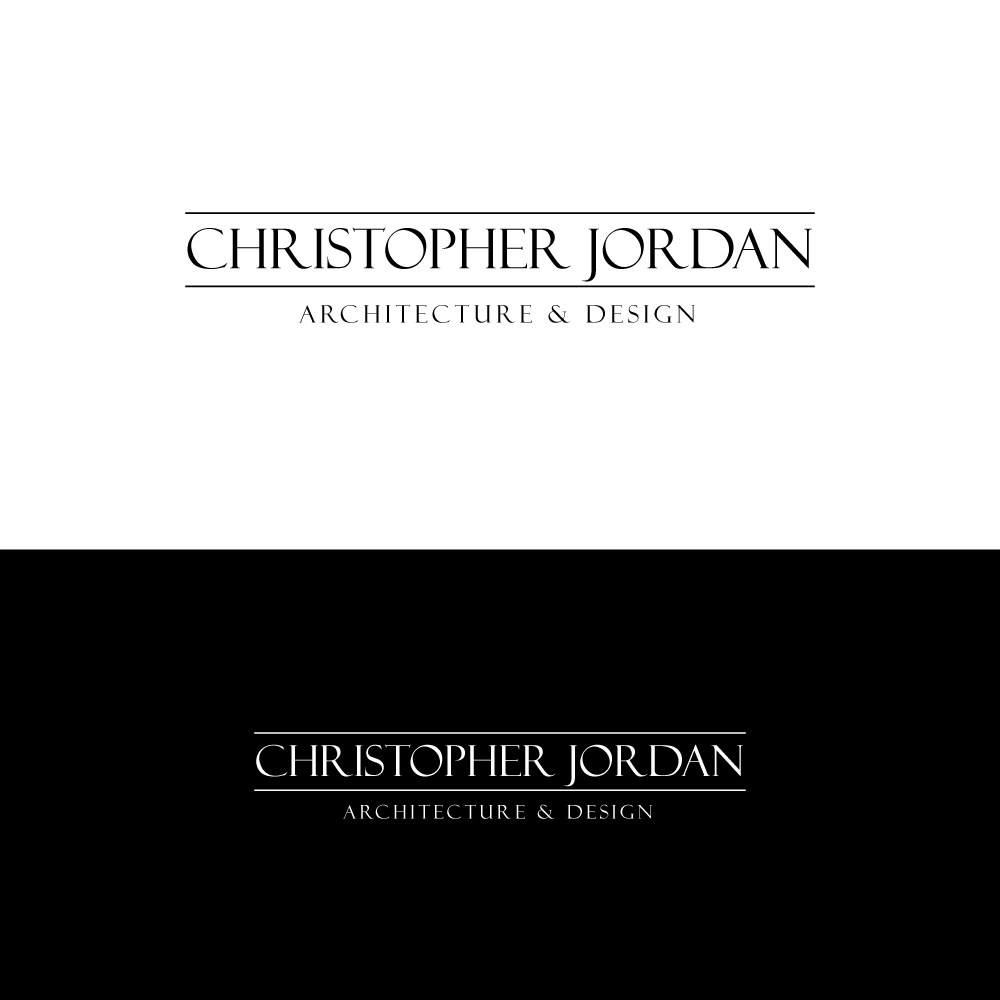 Logo Design by H4R5Z for Christopher Jordan Architecture & Design | Design #10814773