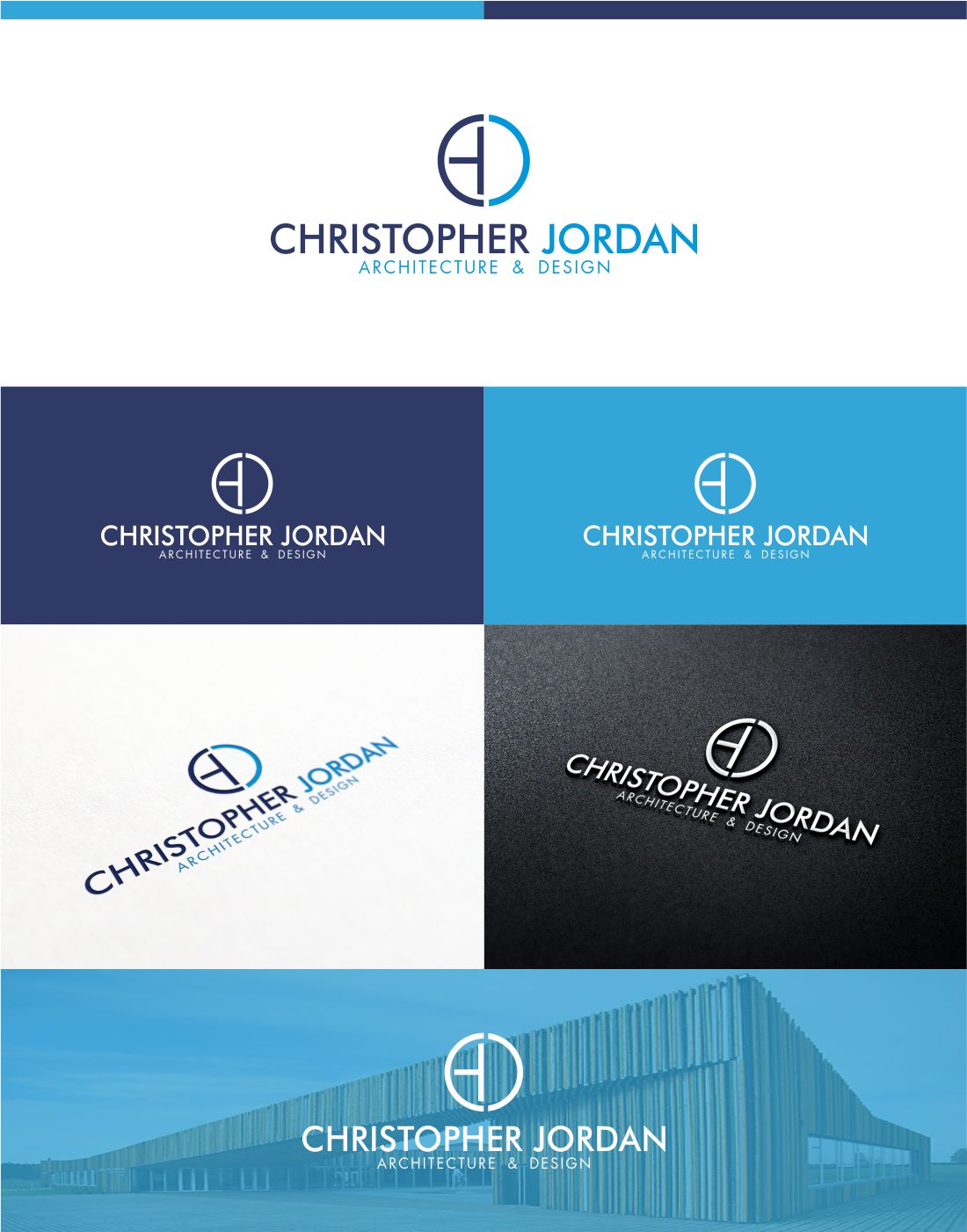 Logo Design by DG for Christopher Jordan Architecture & Design | Design #10816211
