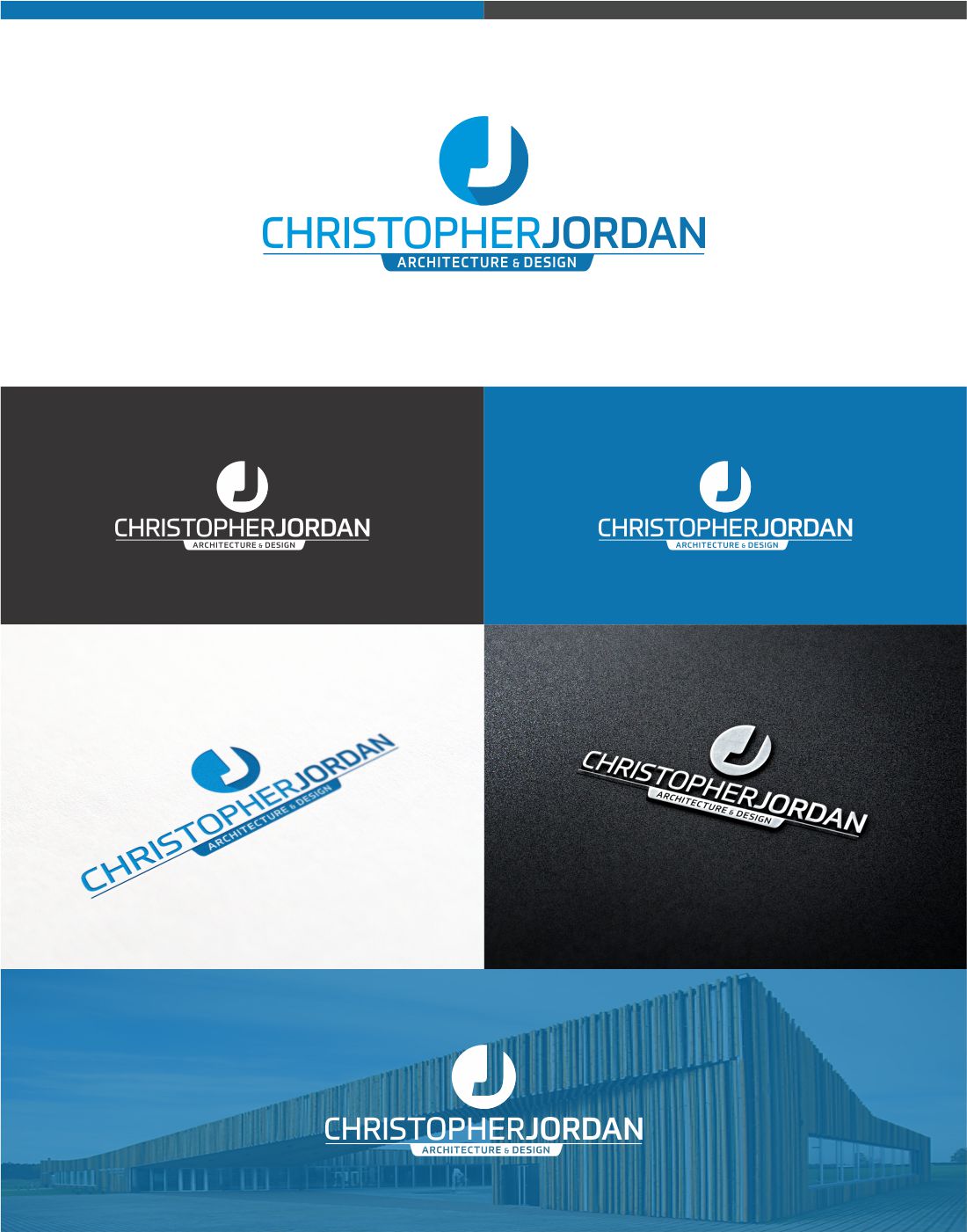 Logo Design by DG for Christopher Jordan Architecture & Design | Design #10816212