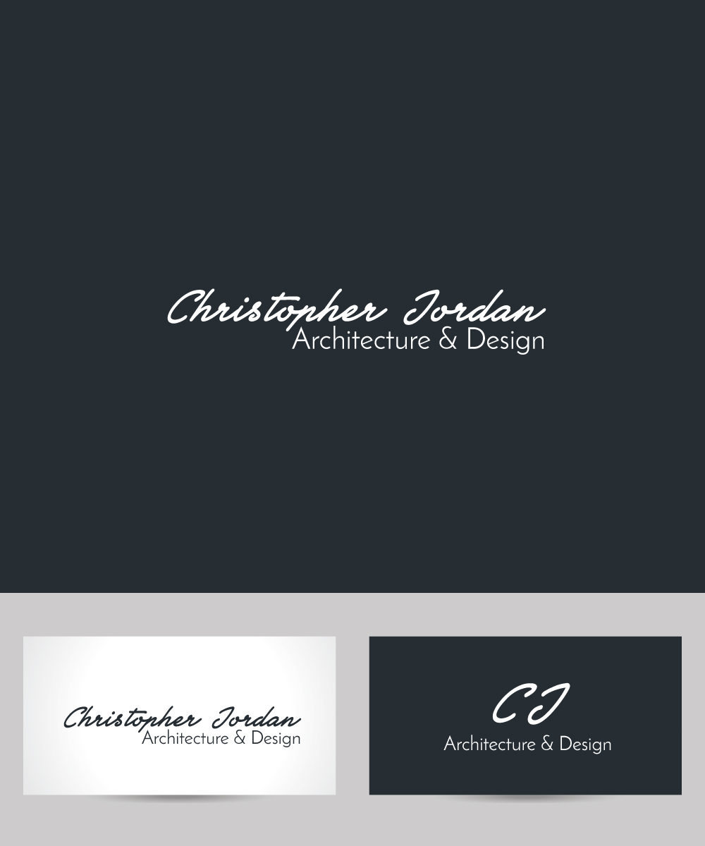Logo Design by macadesign for Christopher Jordan Architecture & Design | Design #10854095