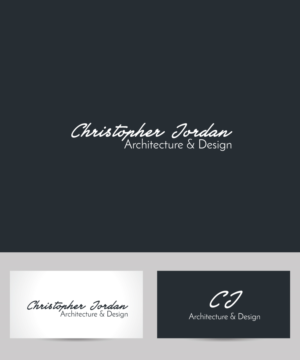 Diseño de Logo por macadesign para Christopher Jordan Architecture & Design | Diseño: #10854095