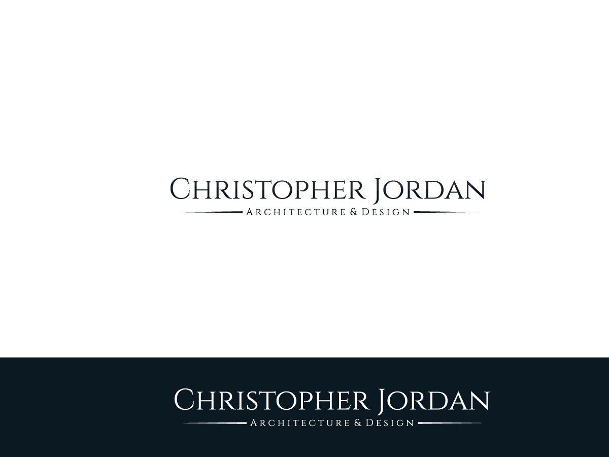 Logo Design by Atec for Christopher Jordan Architecture & Design | Design #10818590