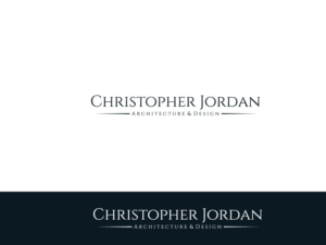 Diseño de Logo por Atec para Christopher Jordan Architecture & Design | Diseño: #10818590