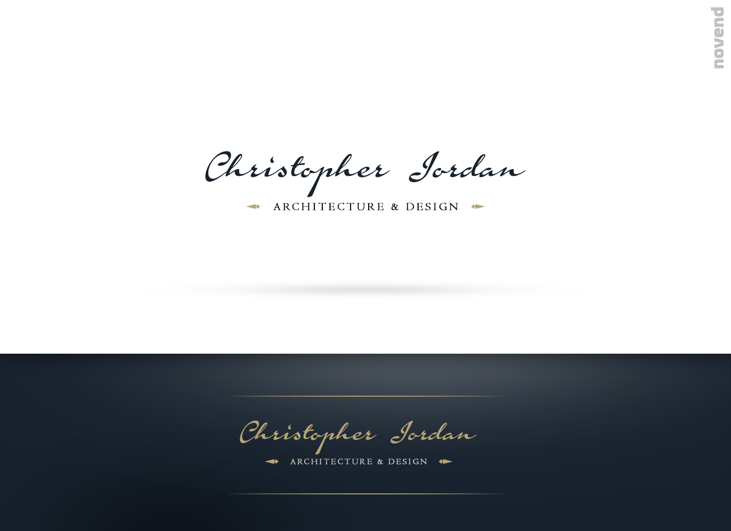 Logo Design by Novend for Christopher Jordan Architecture & Design | Design #10905367