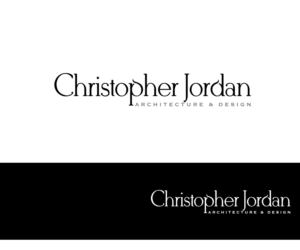 Diseño de Logo por e-graphics para Christopher Jordan Architecture & Design | Diseño: #10812234