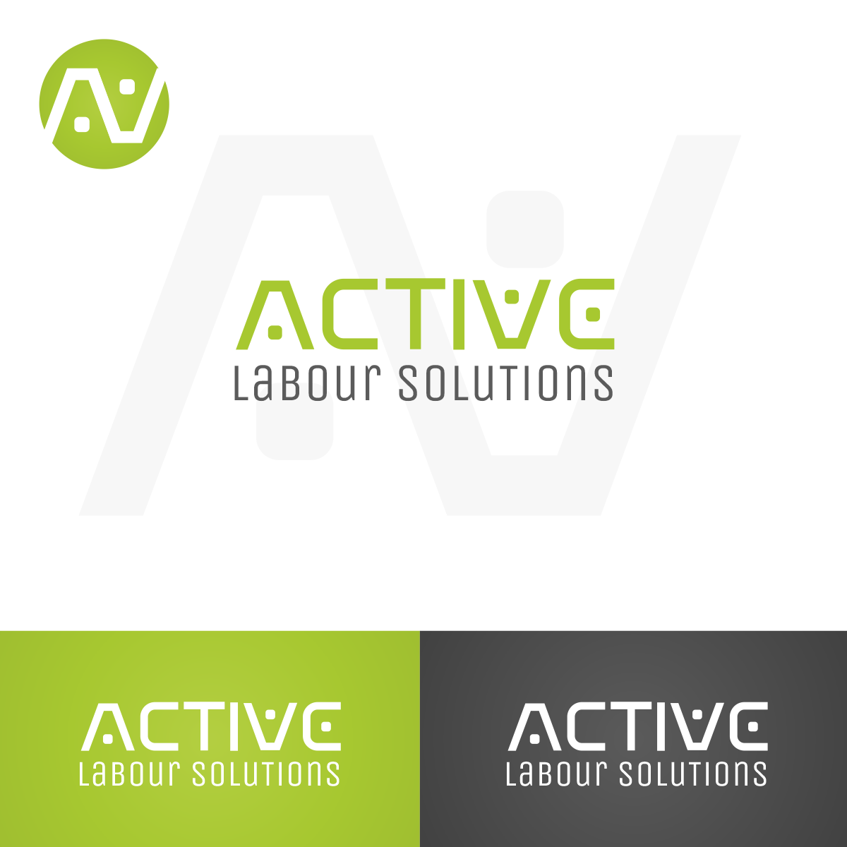 Logo-Design von Living Horses Graphics für Active Labour Solutions | Design #10845156