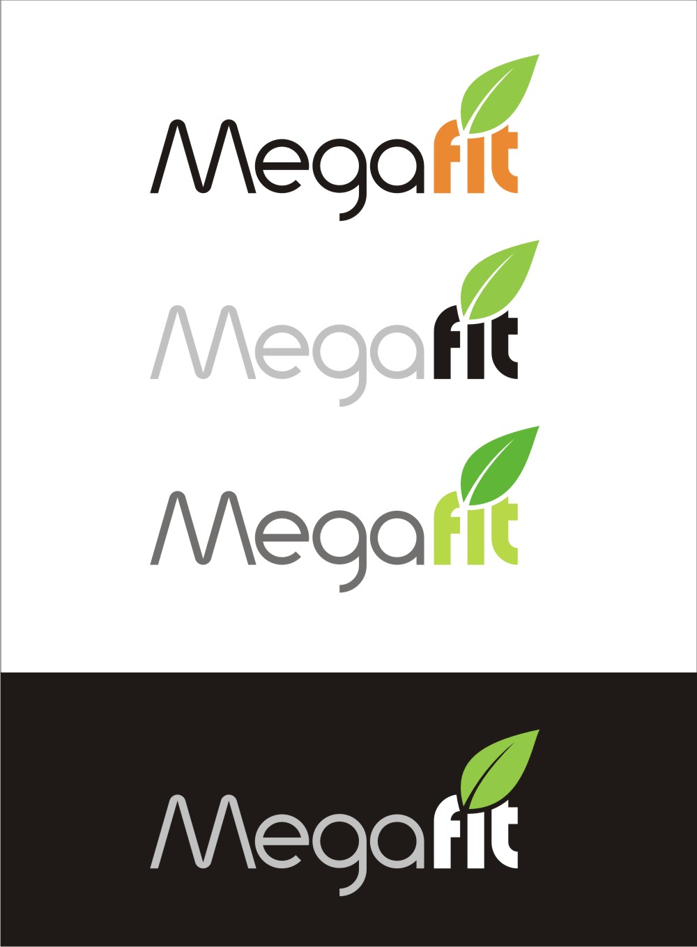 Logo Design by In2Graphics for megafit | Design #21019