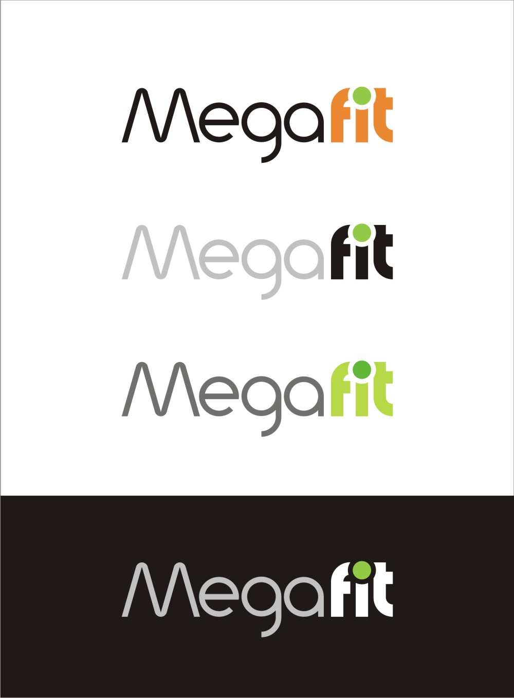 Logo Design by In2Graphics for megafit | Design #21020