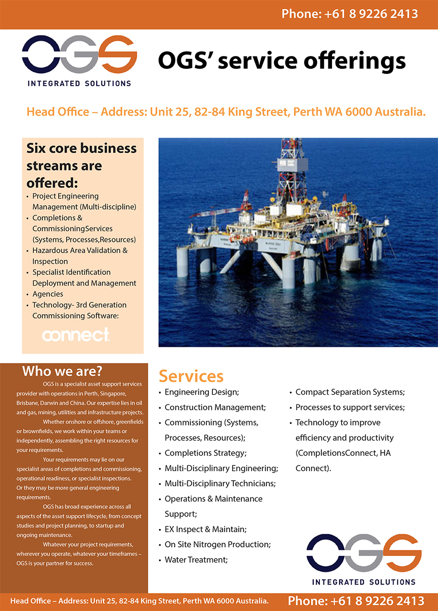 Flyer Design by Akaram Advertising for Oil & Gas Solutions Pty Ltd | Design #10843466