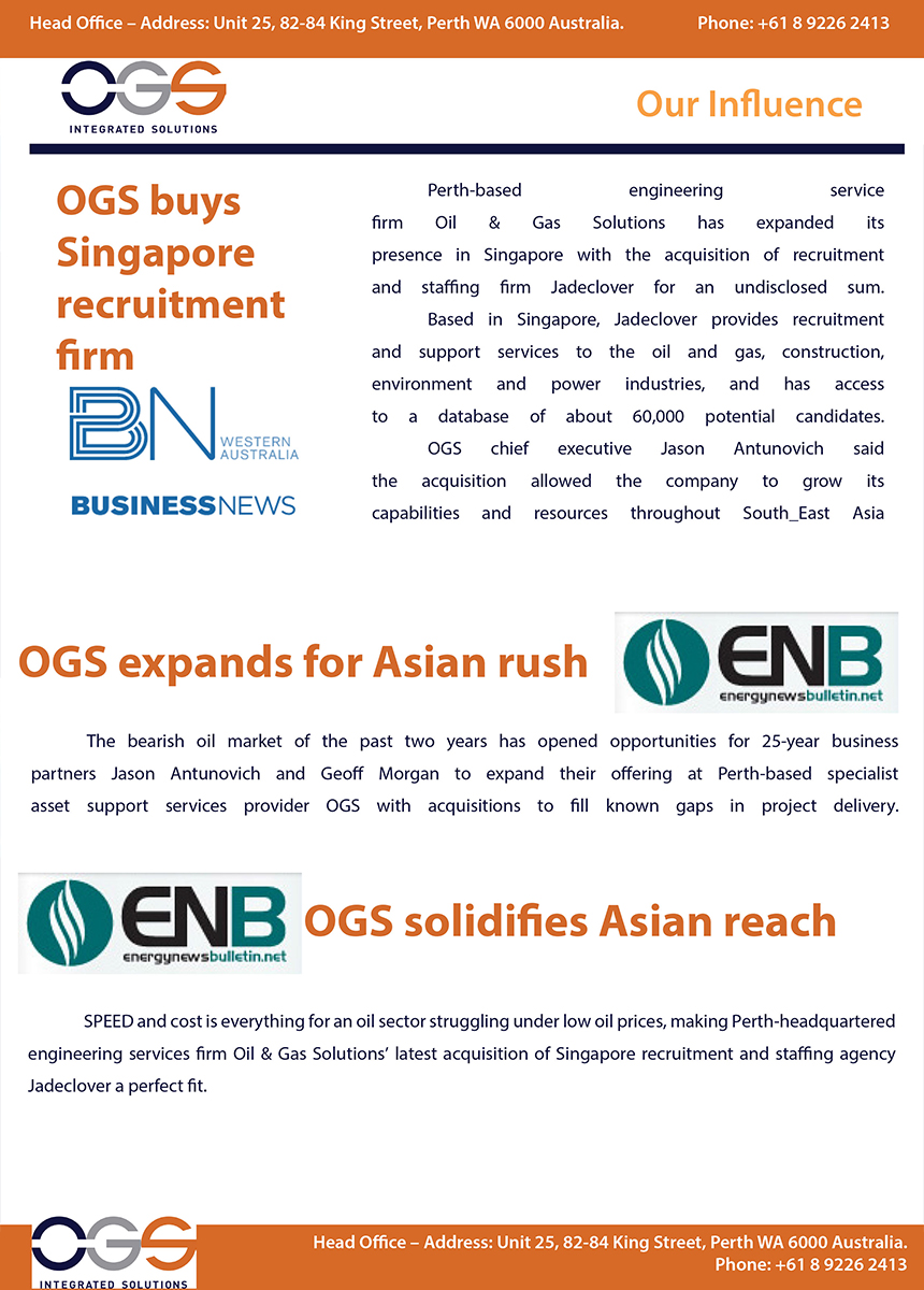 Flyer Design by Akaram Advertising for Oil & Gas Solutions Pty Ltd | Design #10843467