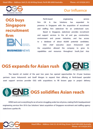 Flyer Design by Akaram Advertising for Oil & Gas Solutions Pty Ltd | Design: #10843467