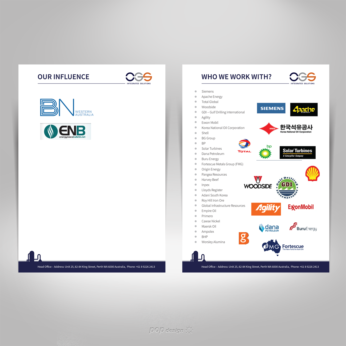 Flyer Design by popdesign¤ for Oil & Gas Solutions Pty Ltd | Design #10808010